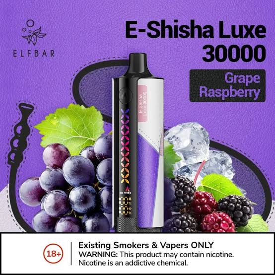 Elfbar E-Shisha Luxe 30K (Grape Raspberry)