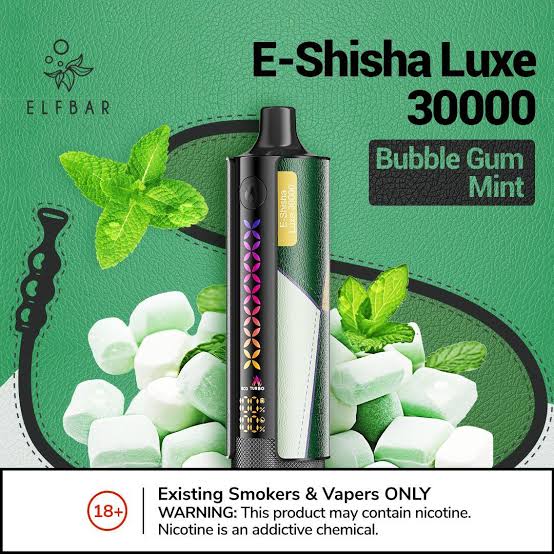 Elf Bar E-Shisha Luxe 30K (Bubble Gum Mint)