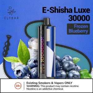 Elf Bar E-Shisha Luxe 30K (Frozen Blueberry)